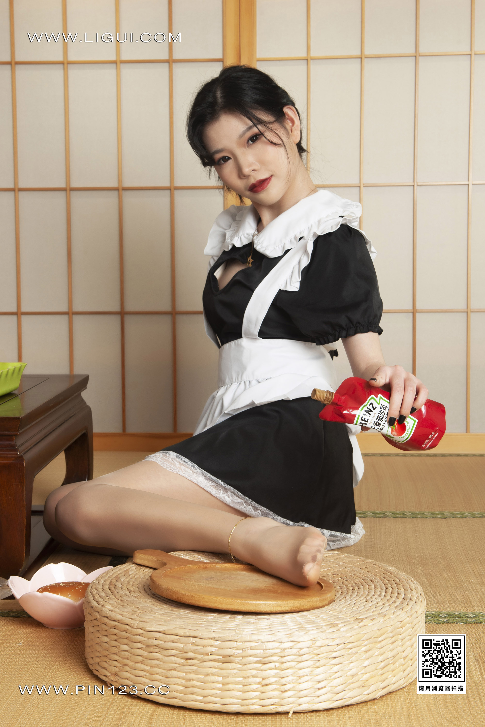 Ligui丽柜 2023.04.24 《肉丝汉堡》 橙子